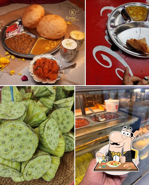 Food at Kanha Sweets