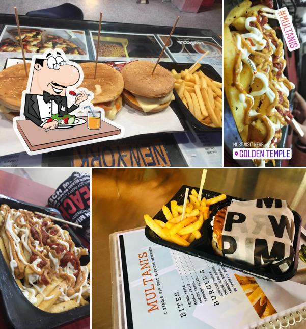 Meals at Multanis cafe