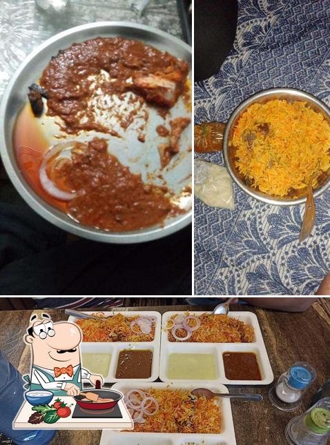 Chicken curry at Non veg point
