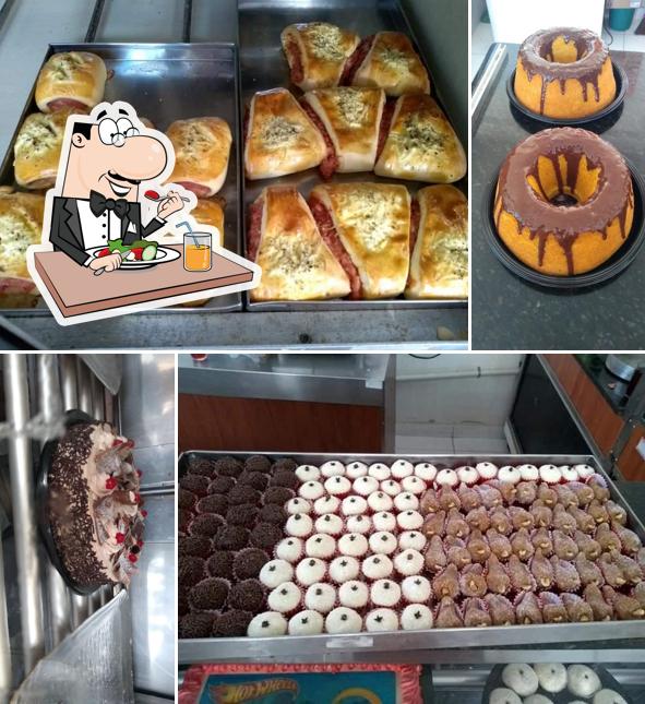 Comida em Padaria Doce Pão Pão