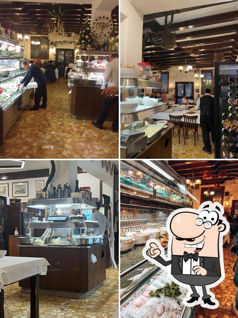 Gli interni di Trattoria Alla Madonna
