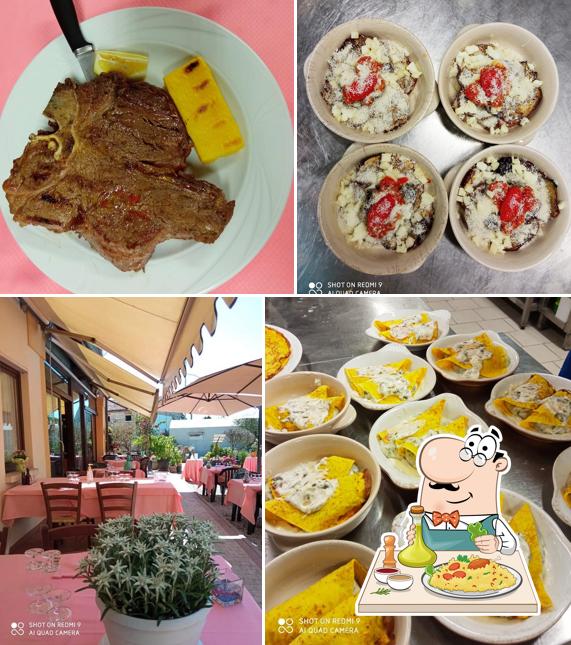 Cibo al Trattoria Tre Scalini