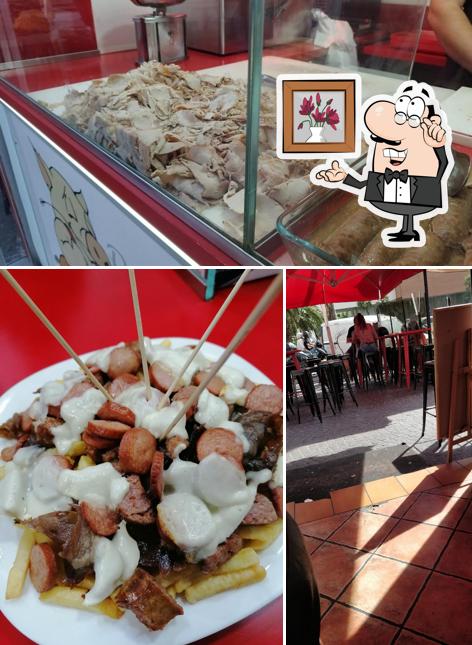 Gli interni di La Porchetteria