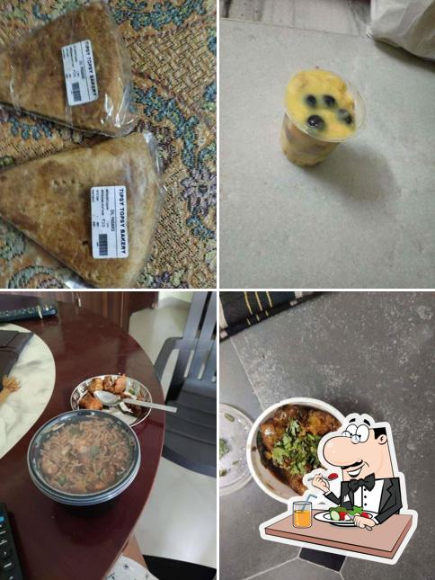 Food at Tipsy Topsy Bakers hhh