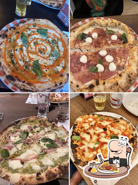 A Al Solito Porzio Pizzeria Bari, puoi ordinare una bella pizza