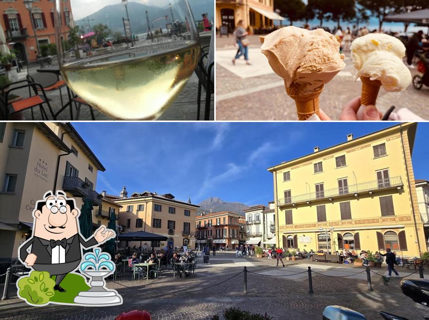 Cafè Del Pess si caratterizza per la esterno e cibo