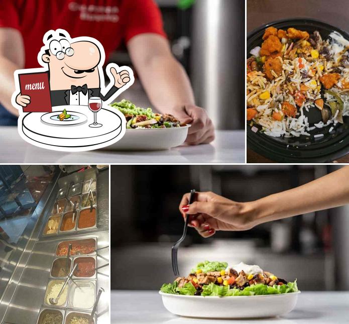 Ceviche at California Burrito Mexican Kitchen @ Film Nagar