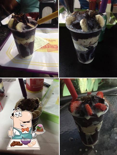 Não esqueça de experimentar uma sobremesa no Cantinho do Crepe