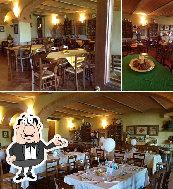 Dai un'occhiata agli interni di Il Frutteto ristorante e casa vacanze