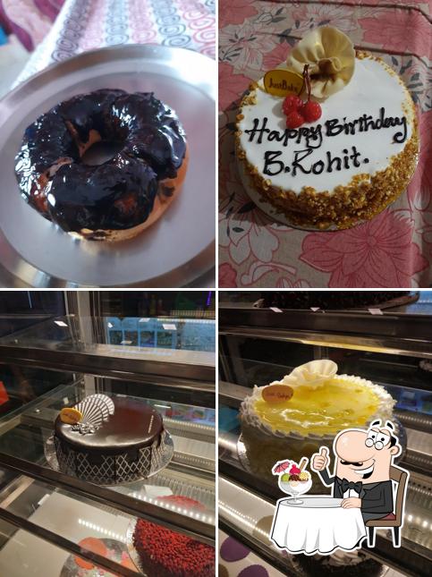 JUSTBAKE offers a variety of sweet dishes