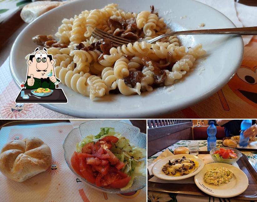 Maccheroni al formaggio al Bar Buffet Stazione