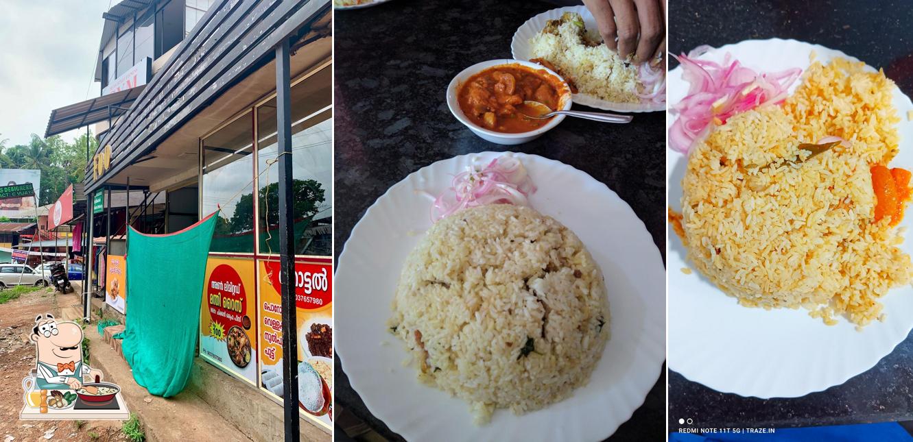 Fried rice at Biriyani Hut Kattangal