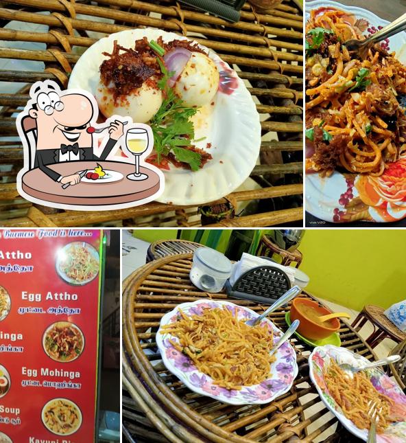 Food at Burmese Bistro