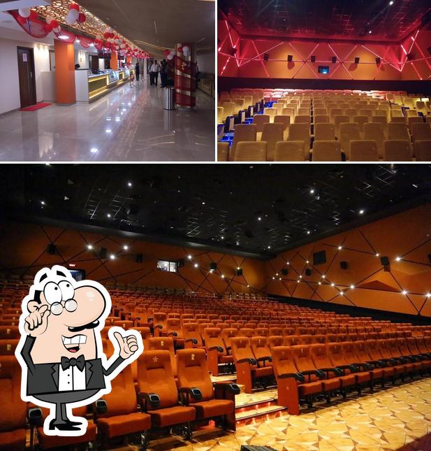 The interior of Nirmal Cineplex - Ludhiana