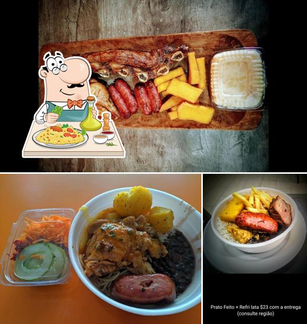 Platos en Espetão Na Brasa