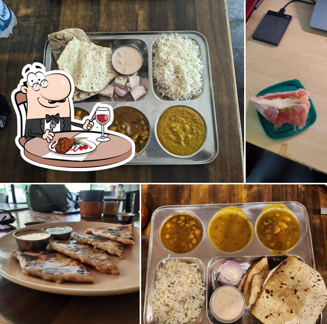 Get meat dishes at JAIN ROTI WALA PURE VEG RESTAURANT