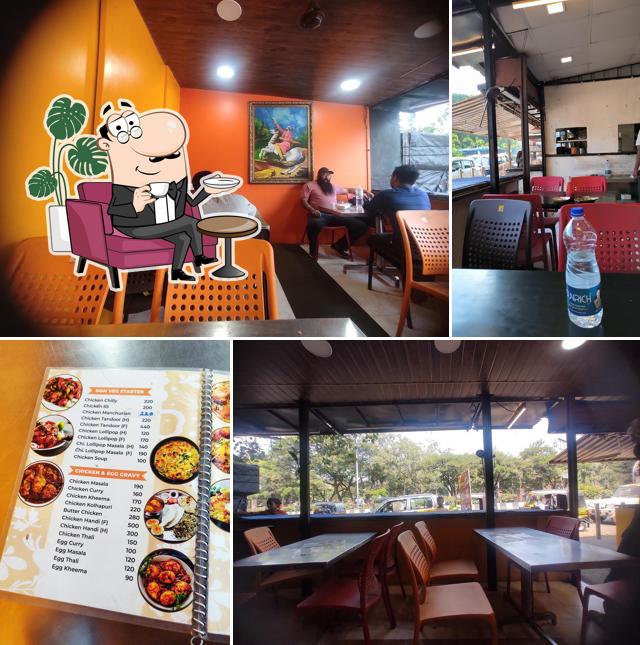The interior of Shivay Corner