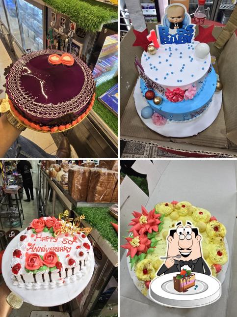 Chocolate cake at - - Snacks/Pure veg eggless bakery/Eggless cakes/Bakery biscuits/Best bakery in Sunam