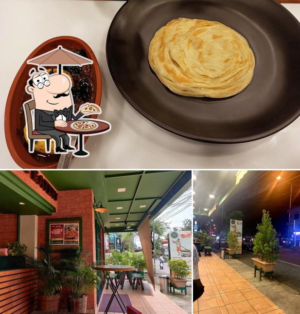 Among different things one can find exterior and food at TRADITIONZ EXPRESS