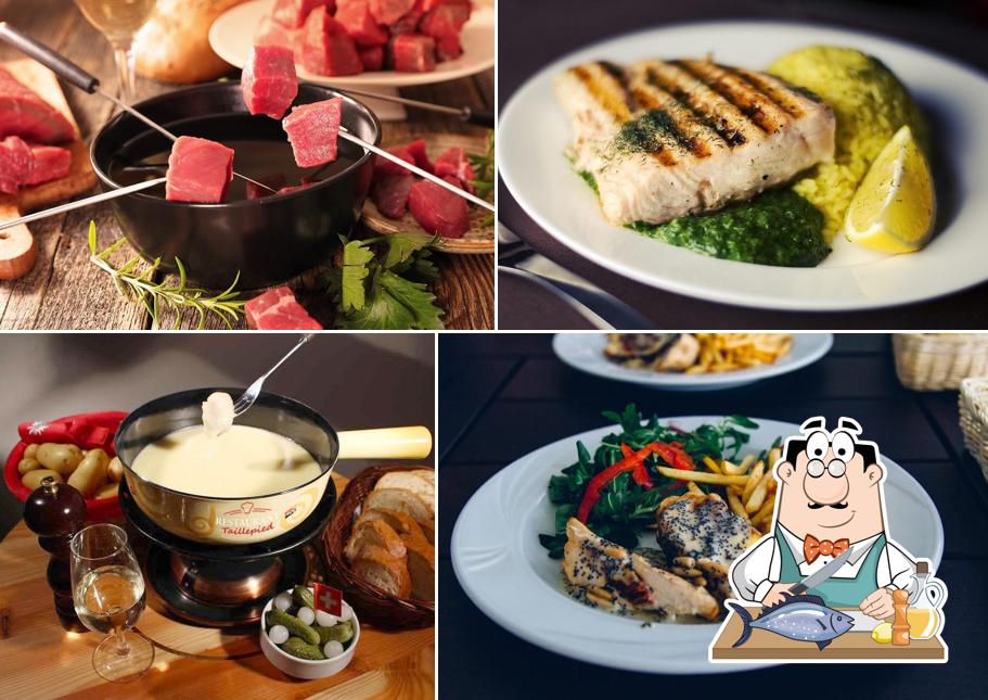 Salmone grigliato al Restaurant Taillepied