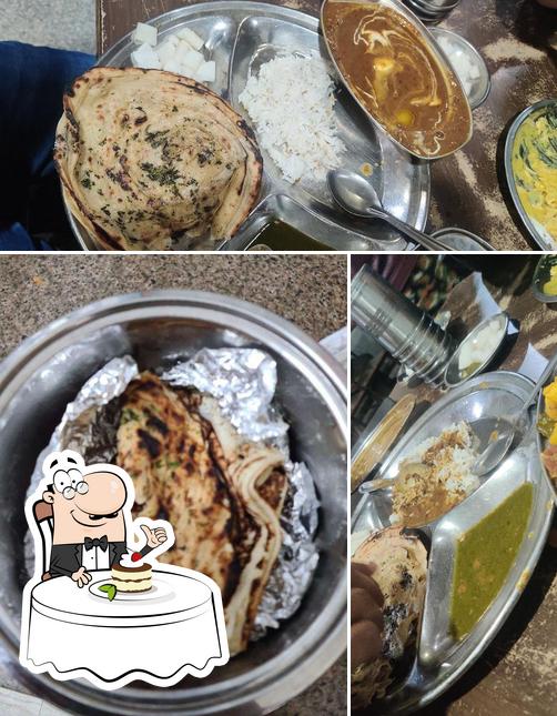 Tuhada Dhaba serves a variety of sweet dishes