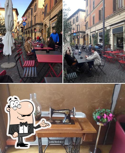 Gli interni di Sartoria Bakery Cafè
