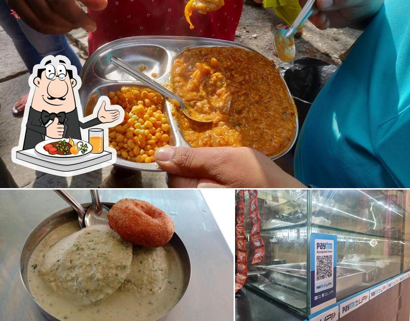 Check out the photo showing food and interior at Surya Refreshments