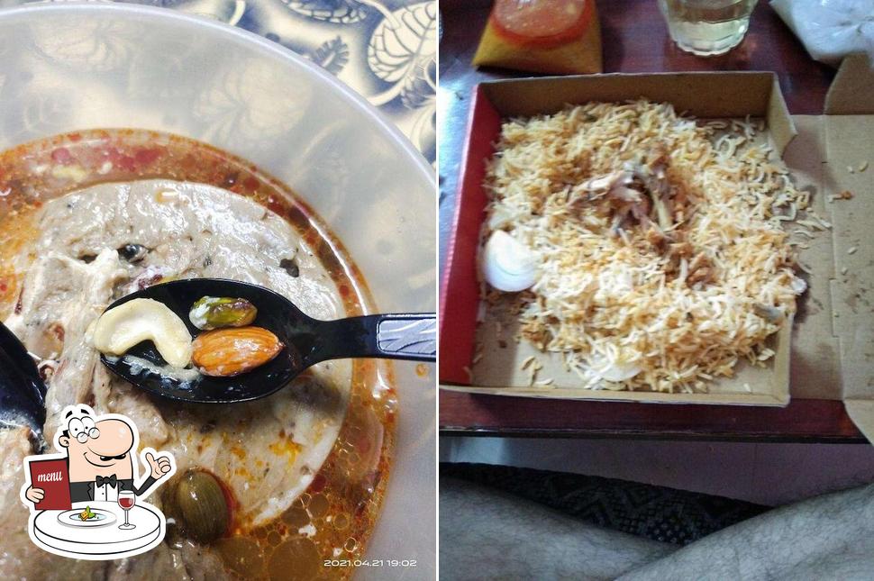 Meals at Tawabul Haleem and mandi biryani