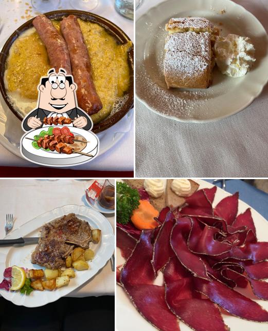 Platti al Ristorante Cascina Zeledria