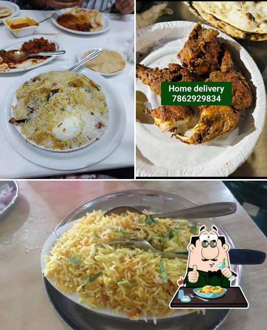Food at Bombay Restaurant
