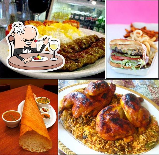 Food at Burger Cafe