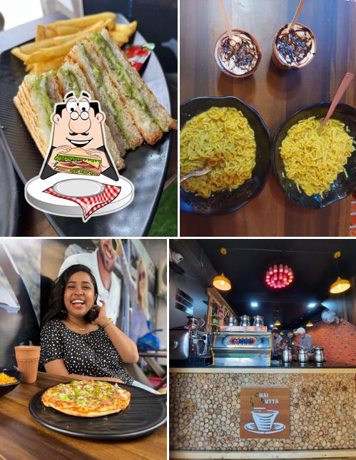 Club sandwich at Chai Sutta Bar