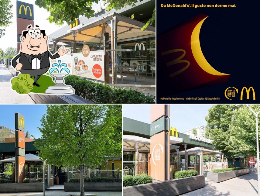 Guarda gli esterni di McDonald's Reggio Emilia via Emilia all'Ospizio