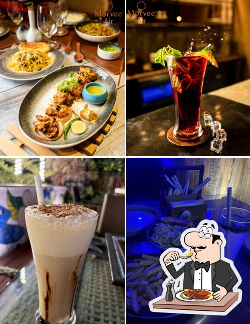 The picture of food and drink at Morvee Air