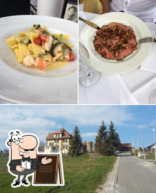 Goditi la vista dagli esterni di Neue Forch