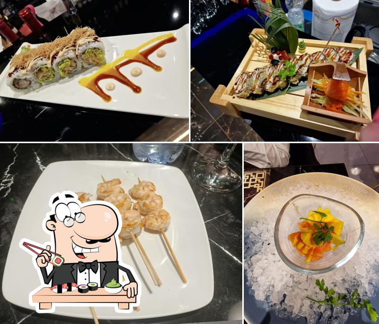 Prenditi le varie opzioni di sushi