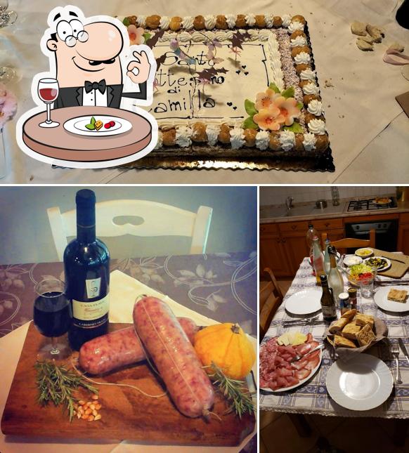 Cibo al Agriturismo Ferraro