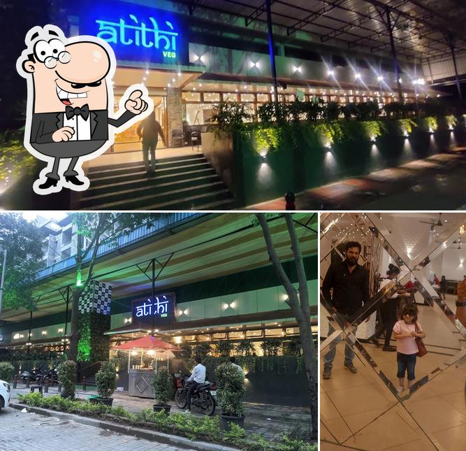 The exterior of Atithi Veg