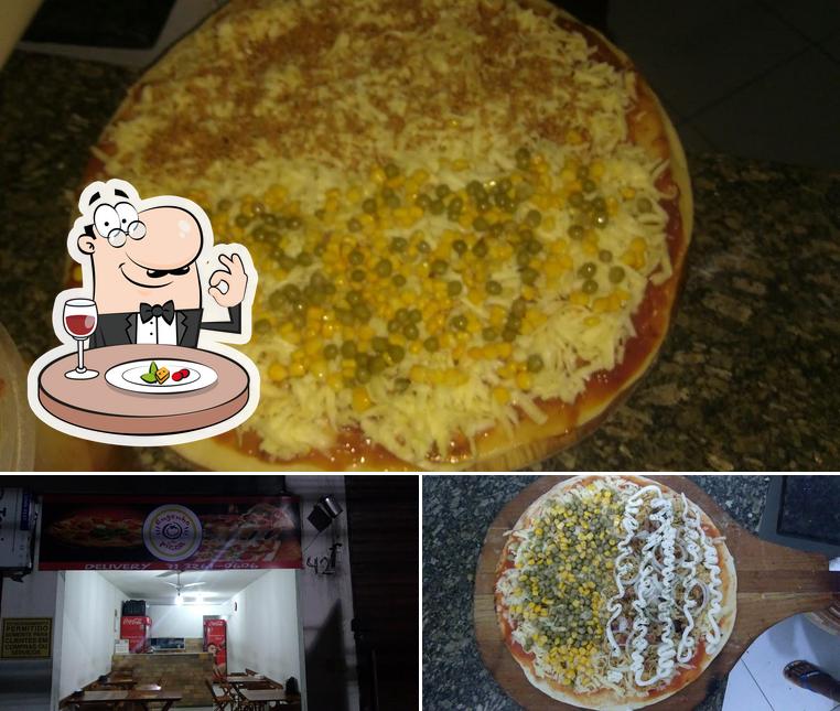 Platos en Engenho da Pizza