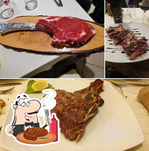 Prenditi i un pasto a base di carne a Locanda Al Bivio