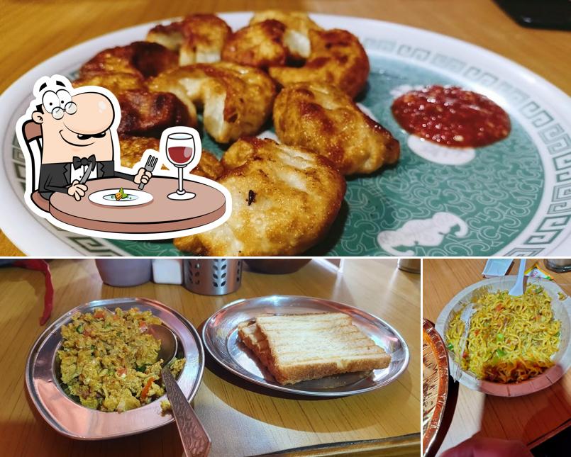 Food at Maa Hadimba Dhabha
