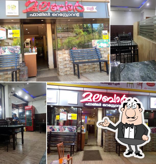 The interior of Malabar Taste