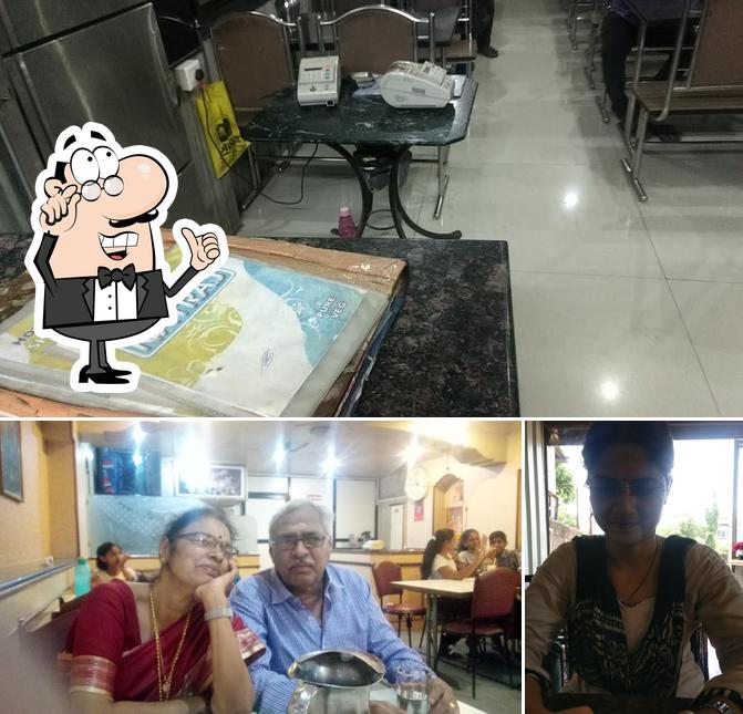 The interior of Nataraj Hotel