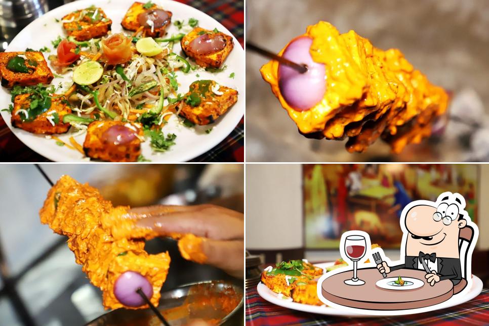 Food at New Jaspal Dhaba