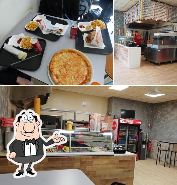 Gli interni di Pace Pizza Kebap