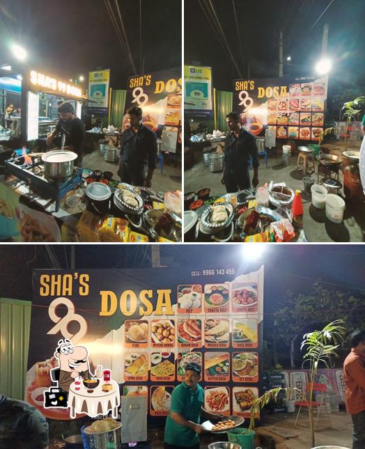 Food at SHA'S 99 DOSA