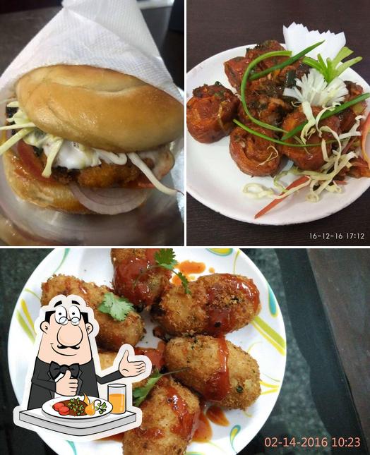 Food at Sam's Delight Grill & Chill