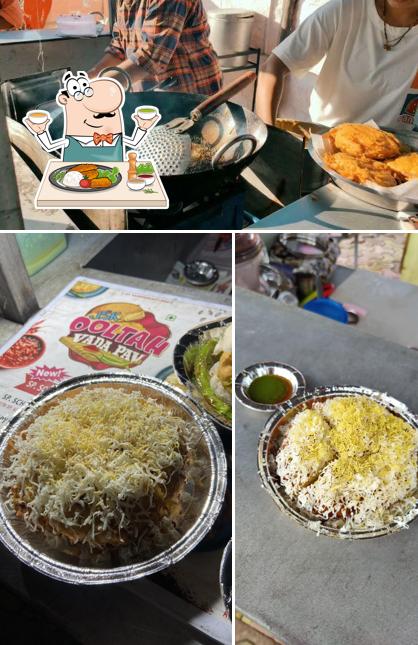 Food at Ulta vada pav