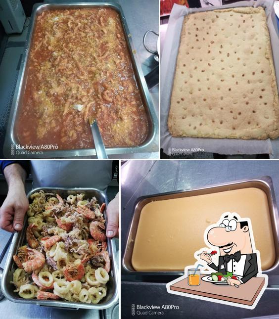 Platti al Rosticceria san marco