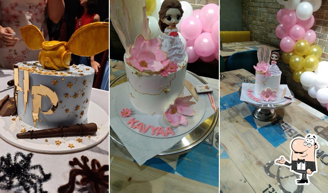 Take a seat at one of the tables at BAKE MY DAY